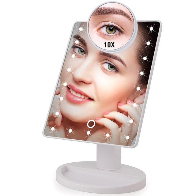 22 LED Makeup Speil | Luvikno