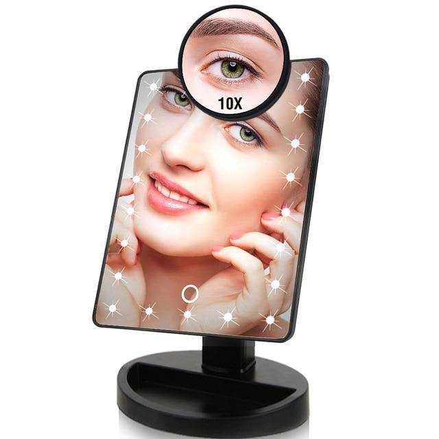 22 LED Makeup Speil | Luvikno