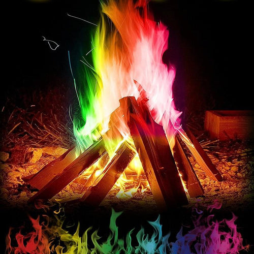 FireColor - Magisk Fargerik Ildpulver | Luvikno