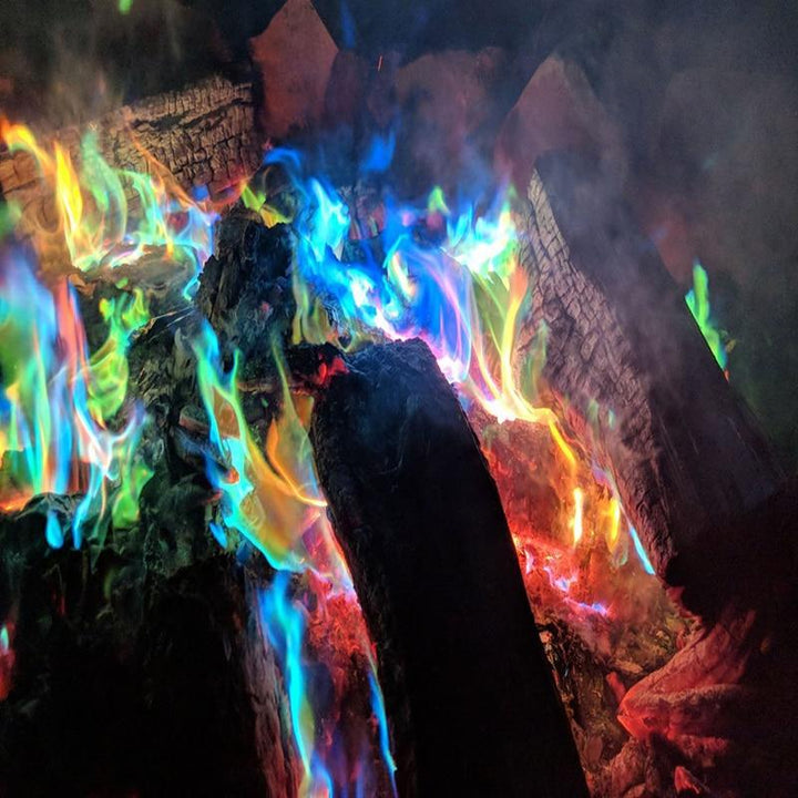 FireColor - Magisk Fargerik Ildpulver | Luvikno