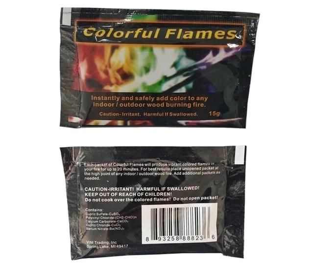 FireColor - Magisk Fargerik Ildpulver | Luvikno