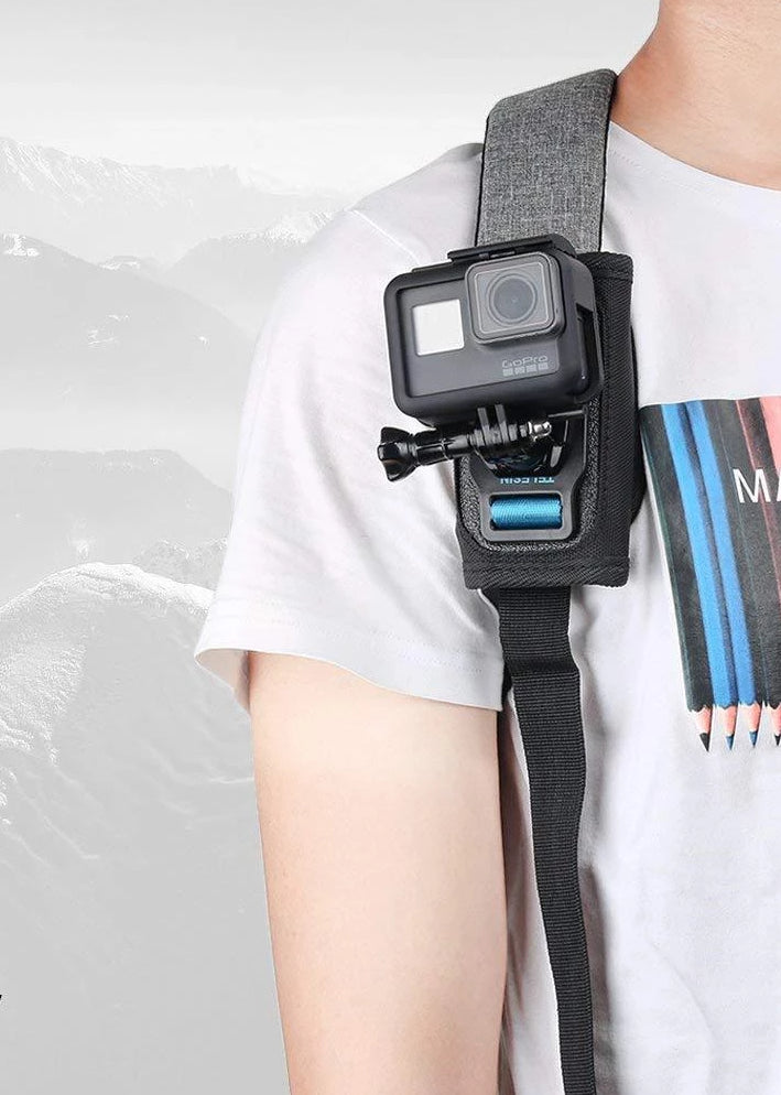 Quick Release GoPro Justerbar Monteringsstropp | Luvikno