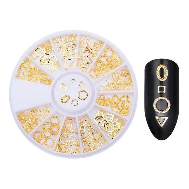 Rhinestone Nail Art Perler | Luvikno