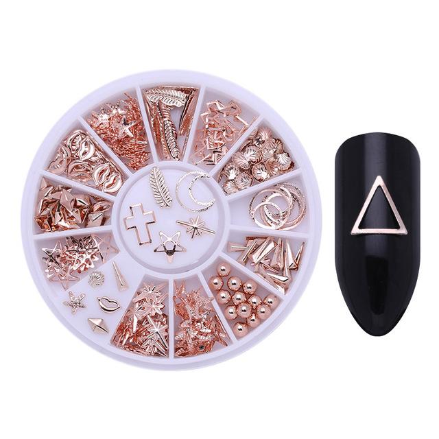 Rhinestone Nail Art Beads | Luvikno