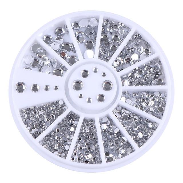 Rhinestone Nail Art Perler | Luvikno