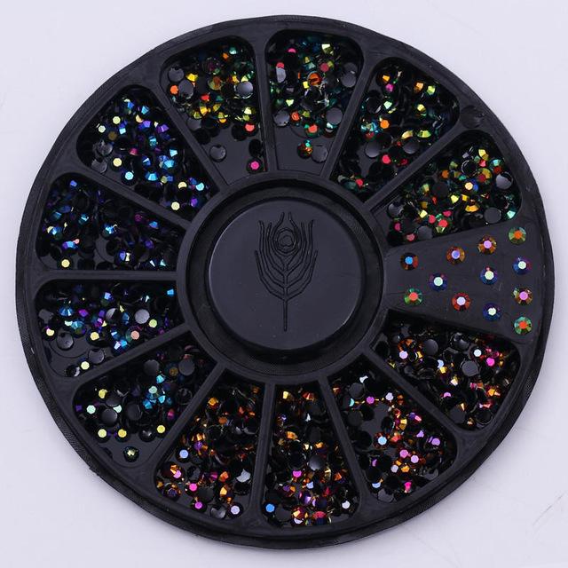 Rhinestone Nail Art Perler | Luvikno