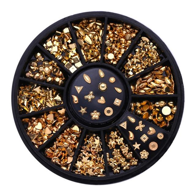 Rhinestone Nail Art Perler | Luvikno