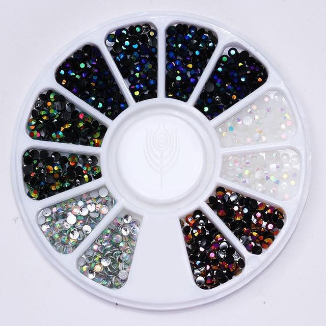 Rhinestone Nail Art Beads | Luvikno