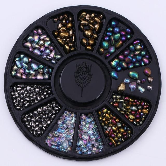 Rhinestone Nail Art Beads | Luvikno