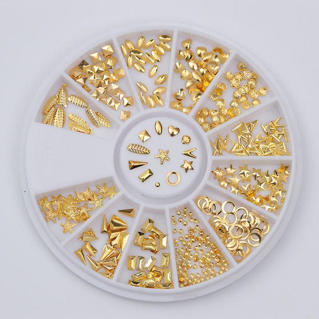 Rhinestone Nail Art Beads | Luvikno