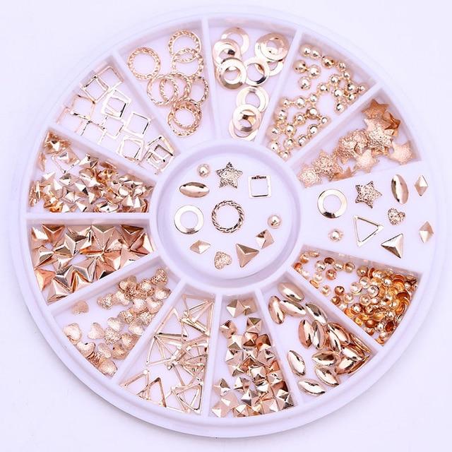 Rhinestone Nail Art Beads | Luvikno