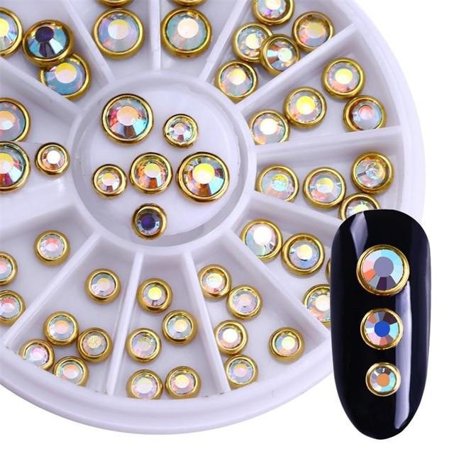 Rhinestone Nail Art Beads | Luvikno