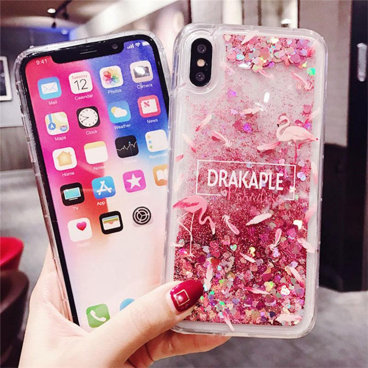 Pretty in Pink Sparkle Phone Case | Luvikno