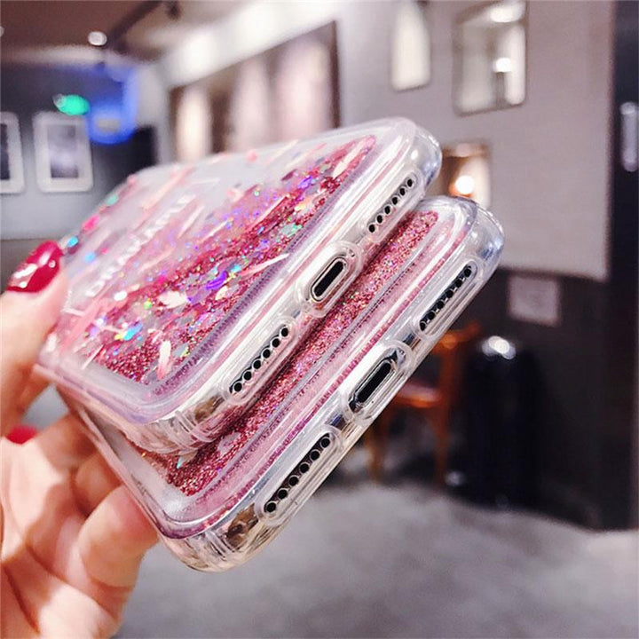 Pretty in Pink Sparkle Phone Case | Luvikno