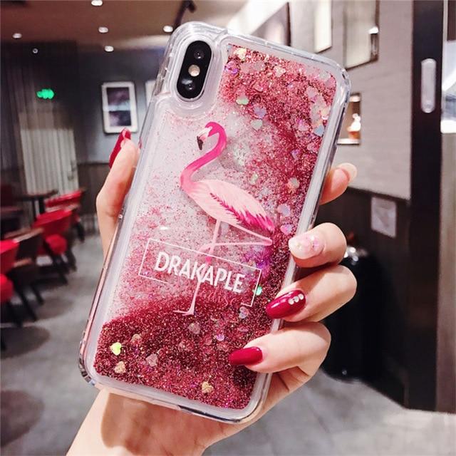 Pretty in Pink Sparkle Phone Case | Luvikno