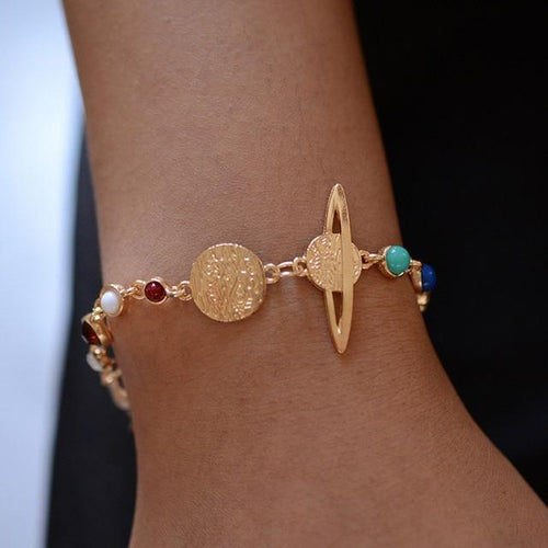The Milky Way Galaxy Anklet | Luvikno