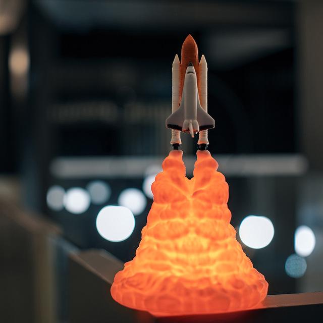Rokit - 3D Romferge Lampe | Luvikno