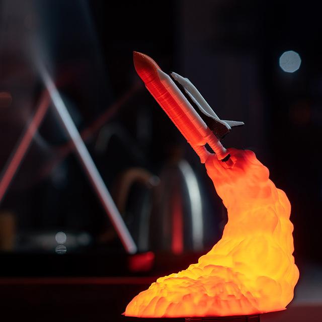 Rokit - 3D Romferge Lys | Luvikno