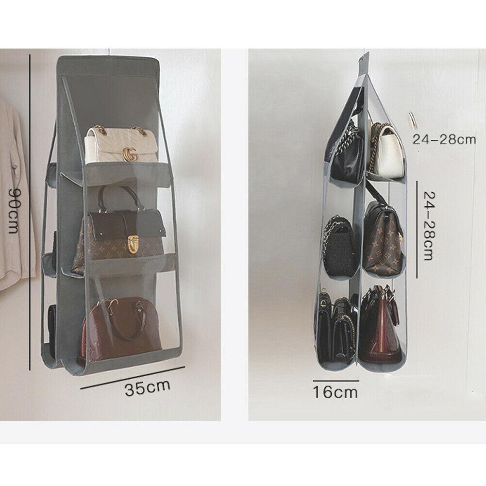 Multi Pocket Hanging Purse Organizer | Luvikno