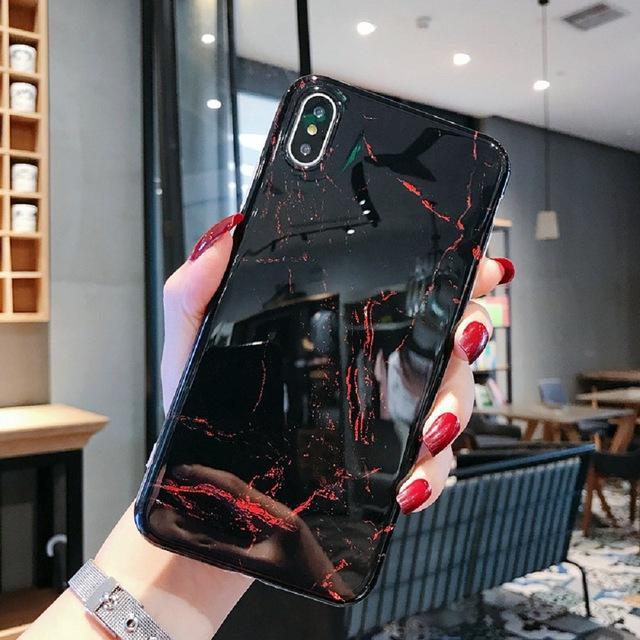Ali - Soft Marble iPhone-deksel | Luvikno