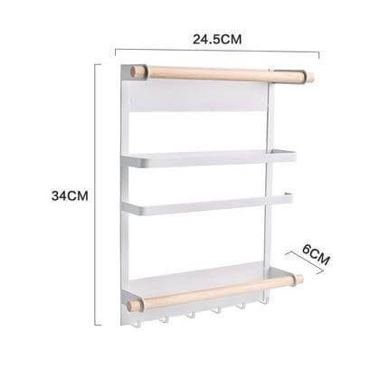 Magnetisk Smart Kjøkkenhylle Organizer | Luvikno