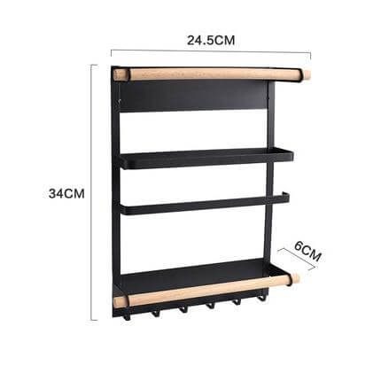 Magnetisk Smart Kjøkkenhylle Organizer | Luvikno
