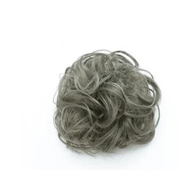 Messy Bun Fake Hair Scrunchie | Luvikno