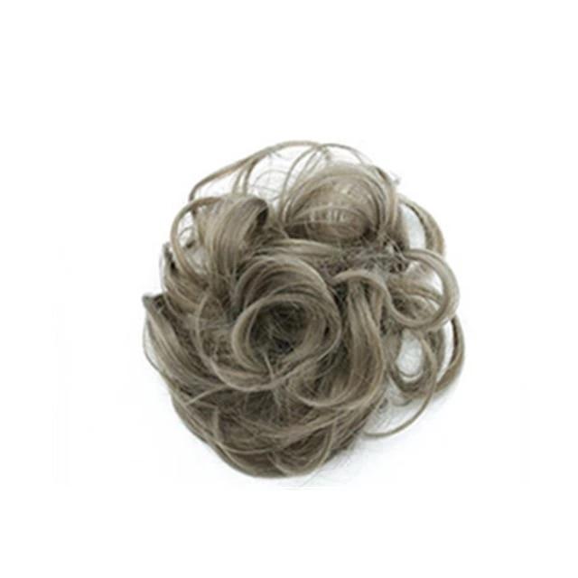 Messy Bun Fake Hair Scrunchie | Luvikno