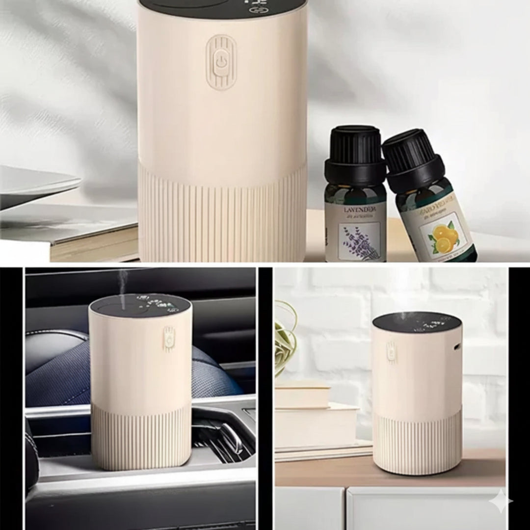 Oppladbar stille tåke – 10 ml stille timer – avslappende aromaterapi for søvn stresslindring kontor reise Luvikno