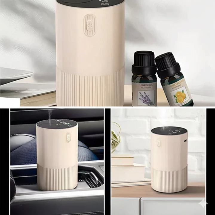 Oppladbar stille tåke – 10 ml stille timer – avslappende aromaterapi for søvn stresslindring kontor reise Luvikno