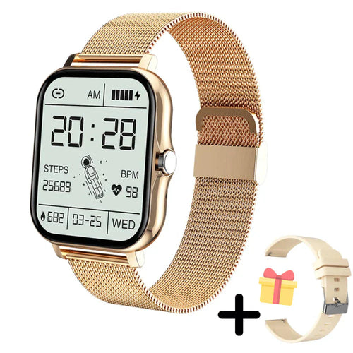 HealthWatch – Luksuriøs multifunksjonell smartklokke for helse Luvikno