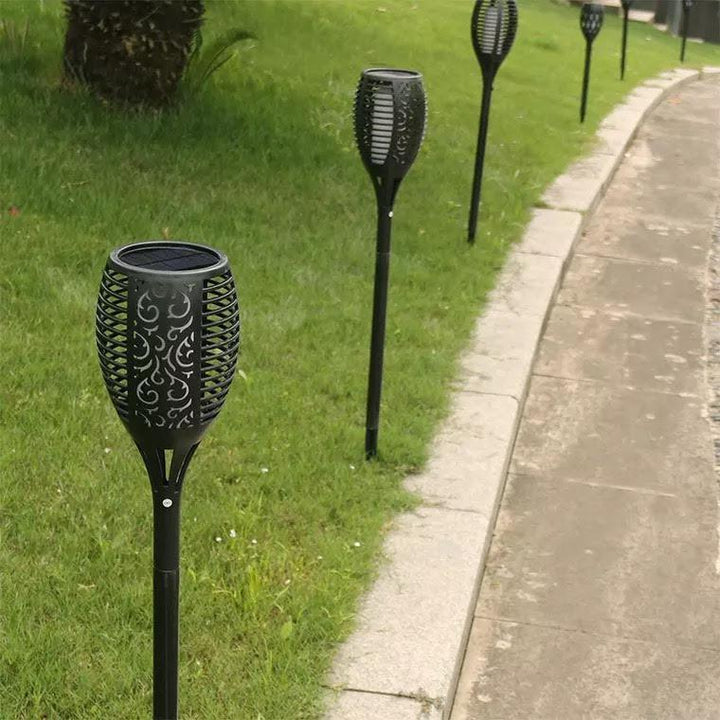 Luvikno | LED Solsenger Fakkel Deluxe 96 LED (4 stk)