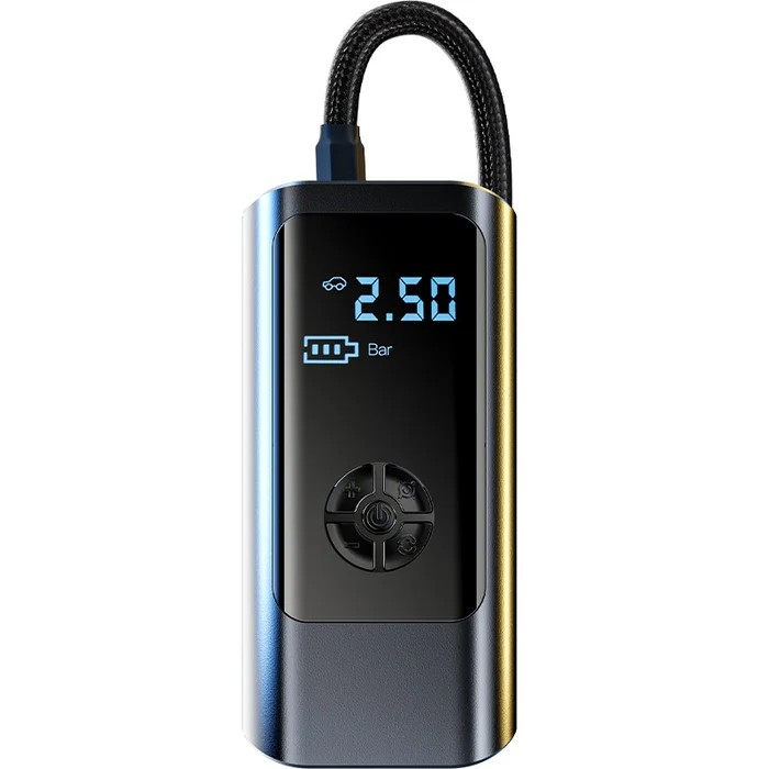 PowerPump Trådløs Luftkompressor – 150 PSI Dekkpumpe med Digital Skjerm & LED | Luvikno