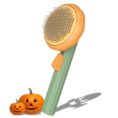 Pumpkin Comb Brush for Pets | luvikno