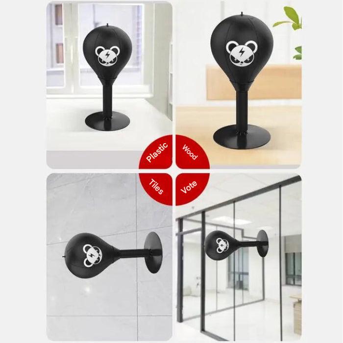 Luvikno | Punching Ball med Kraftig Sugebase - PowerStrike