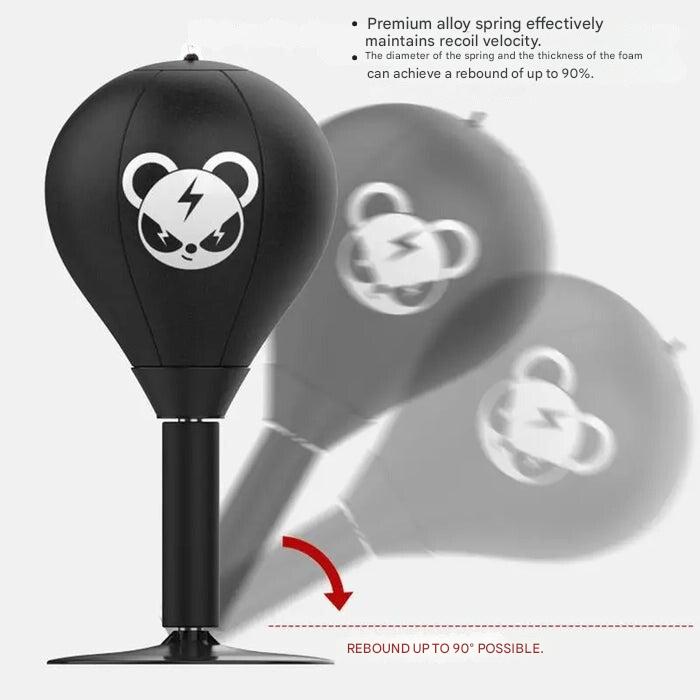 Luvikno | Punching Ball med Kraftig Sugebase - PowerStrike
