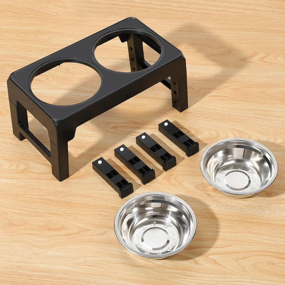 PupLift Hevet Hundeforsyning – Ergonomisk & Sakte Spising for Sunne Måltider | Luvikno