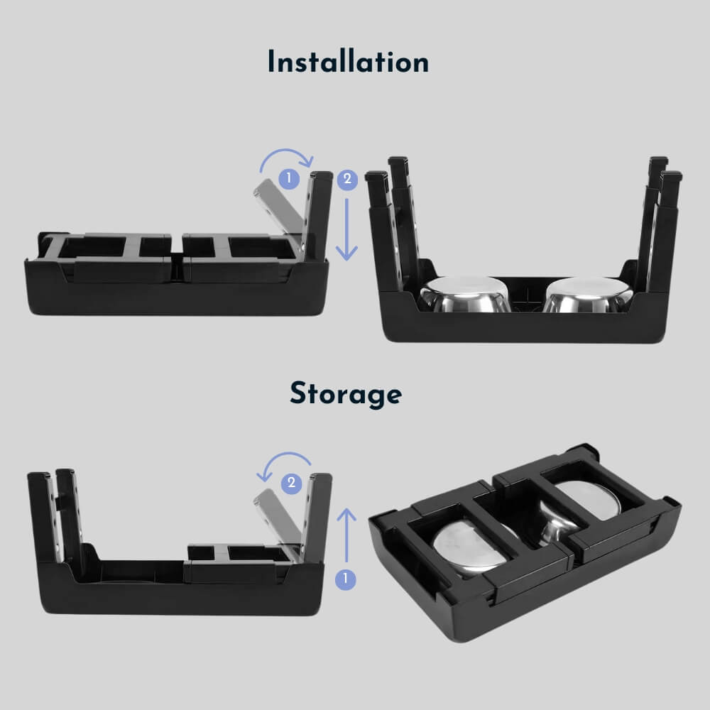 PupLift Hevet Hundeforsyning – Ergonomisk & Sakte Spising for Sunne Måltider | Luvikno