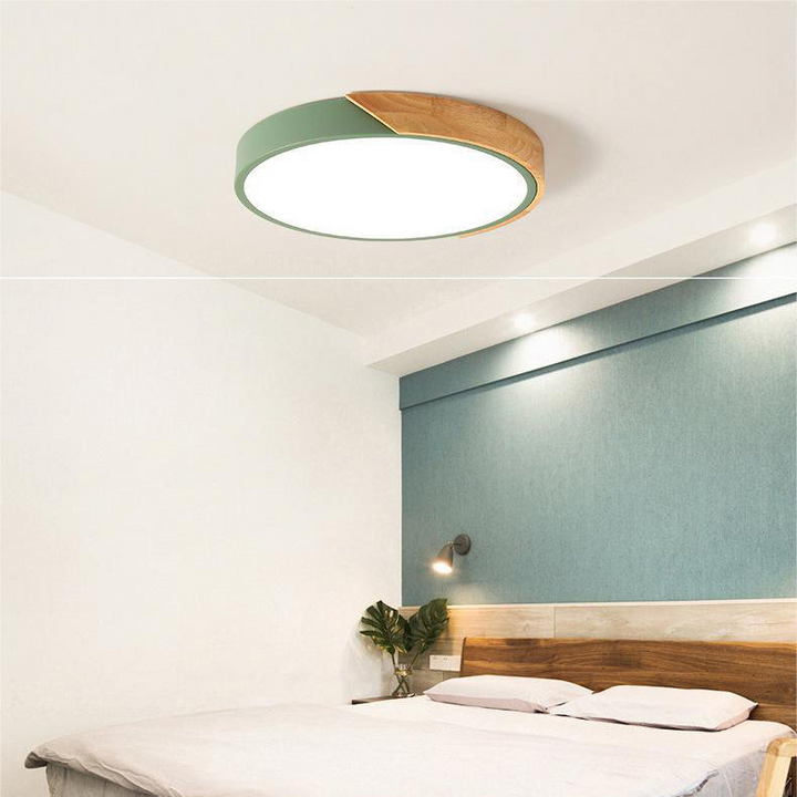 Taklampe tre LED moderne innfelte montert Luvikno