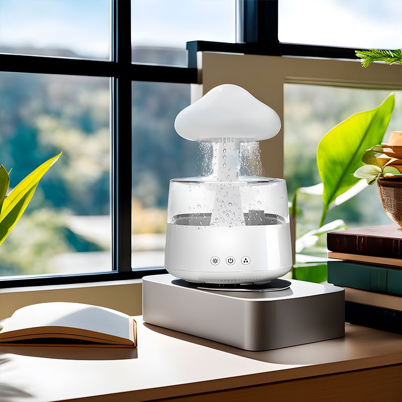 RainCloud – Elegant Design Luftrenser for Hjem Luvikno