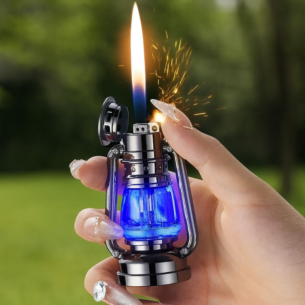 Mini Retro Flame Lantern Torch Lighter | Luvikno