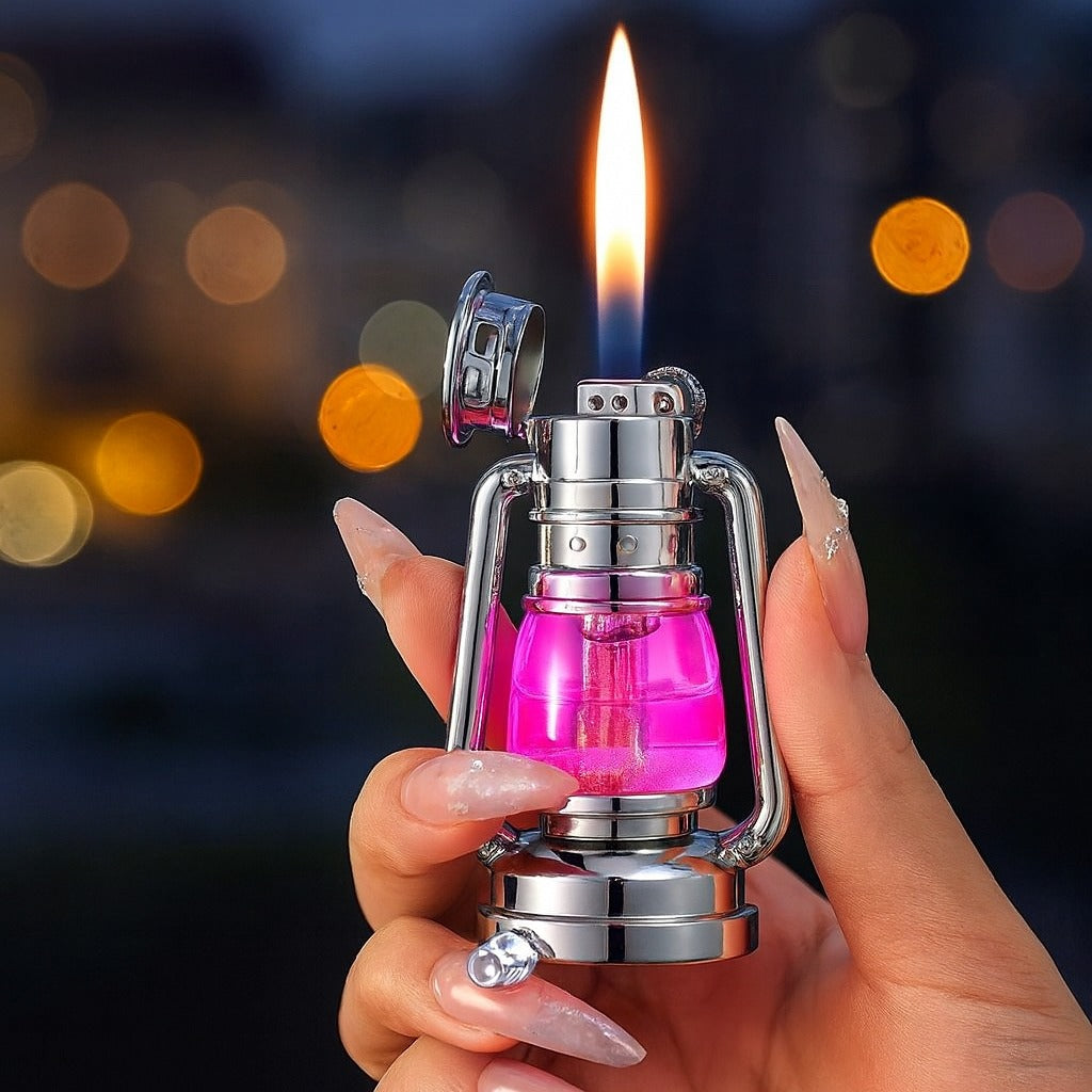 Mini Retro Flame Lantern Torch Lighter | Luvikno