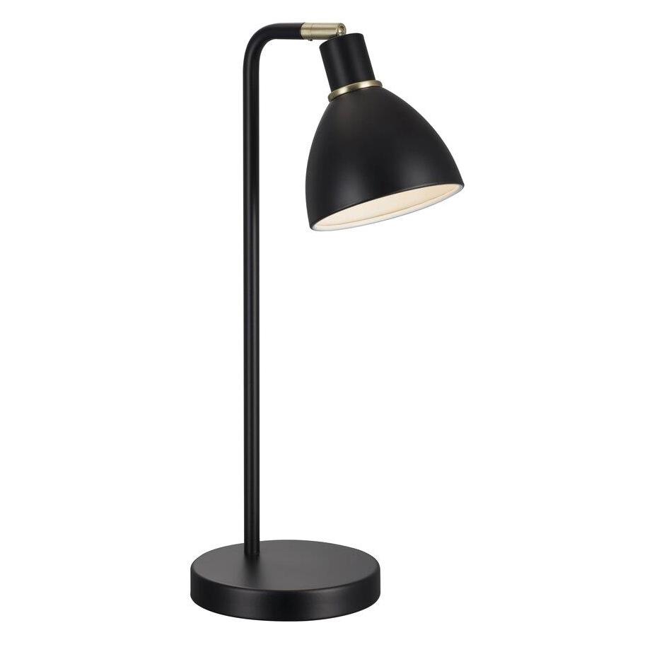 Luvikno | GrantLuxe Light Bordlampe - Svart Bordlampe for Luksuriøs Arbeidsmiljø