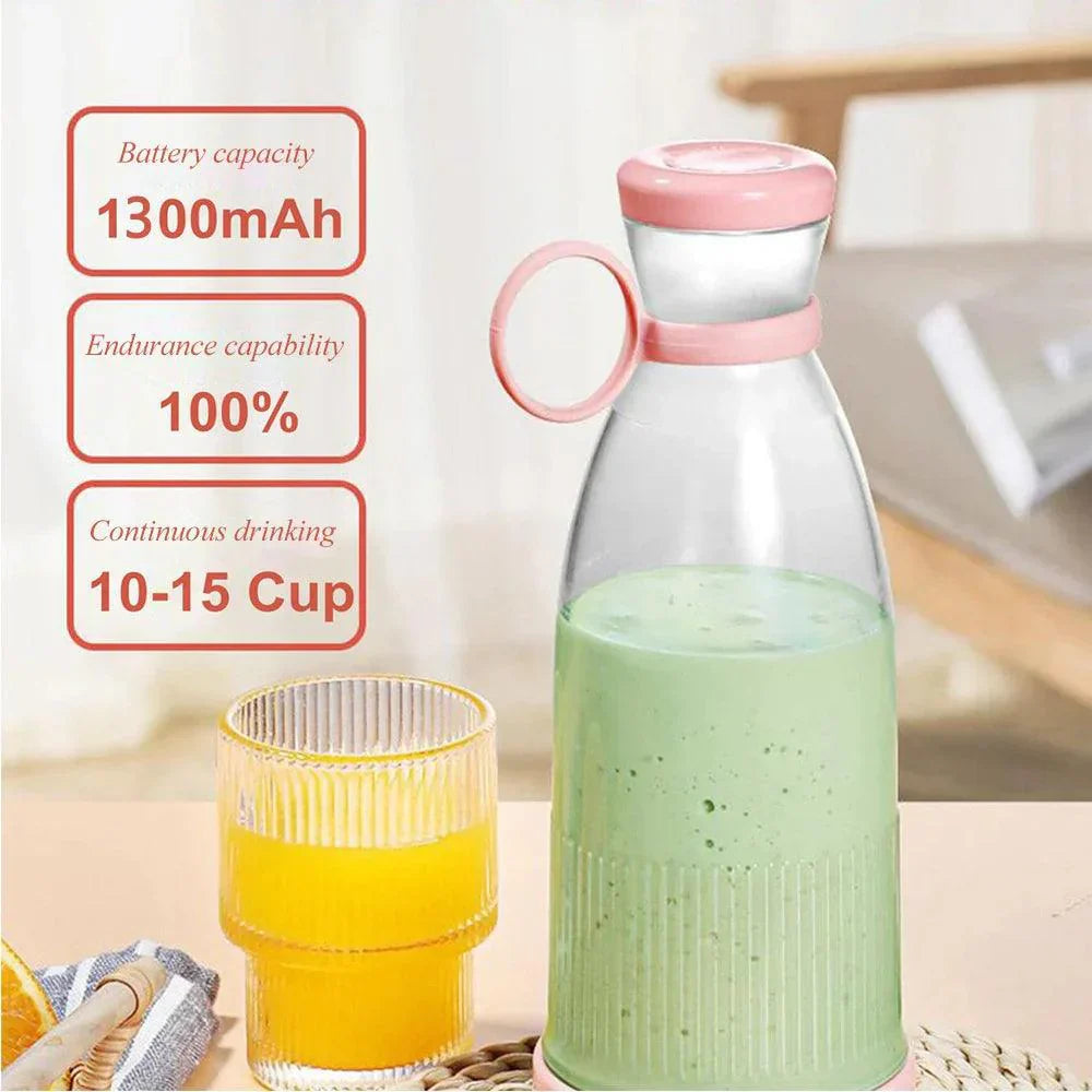 Luvikno | Offisiell Fresh Juicer – USB-oppladbar bærbar juiceblender