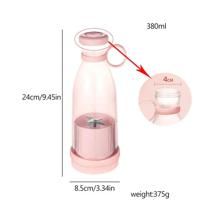 Luvikno | Offisiell Fresh Juicer – USB-oppladbar bærbar juiceblender
