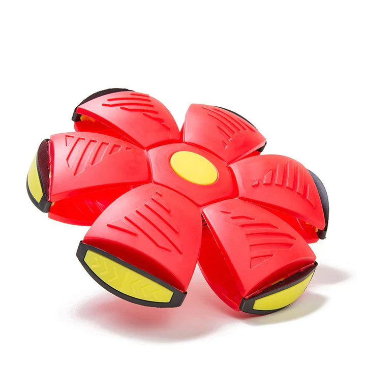Hundelek Interaktiv Gummiflygende Disk Ball Luvikno