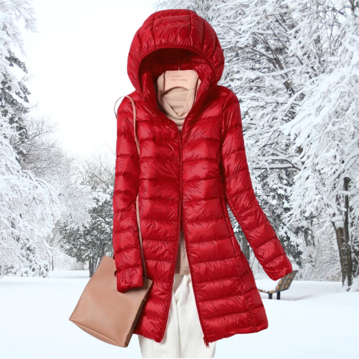 Luvik |  Ultrakevyt vegaaninen untuvatakki