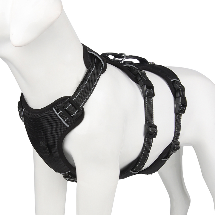 Refleksjon Anti-Trekke Hundesele - GripGuard Luvikno