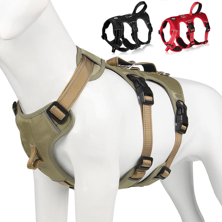 Refleksjon Anti-Trekke Hundesele - GripGuard Luvikno