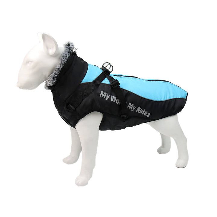 Reflekterende hundejakke med sele - GlowPaw™ Luvikno